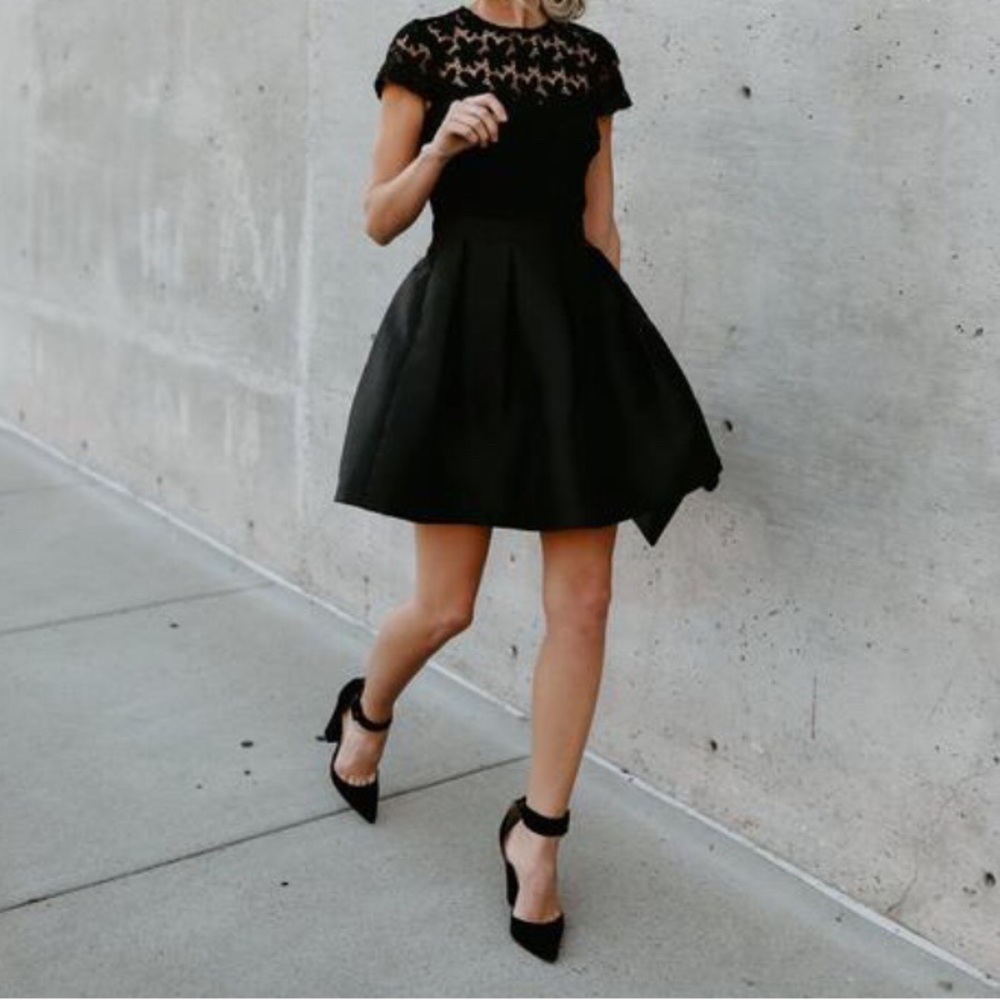 VICI Collection Black Swan Dress